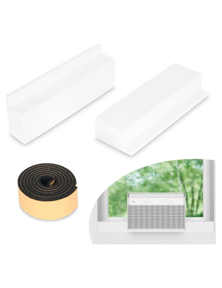 Bloque de Espuma Aislante NEAGLORY 2 Paquete para Aire Acondicionado U