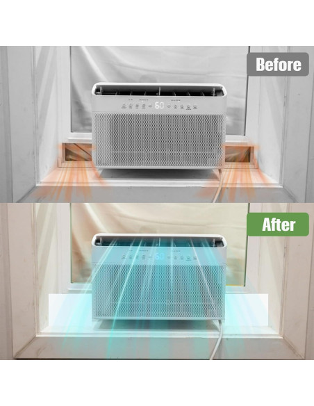 Bloque de Espuma Aislante NEAGLORY 2 Paquete para Aire Acondicionado U