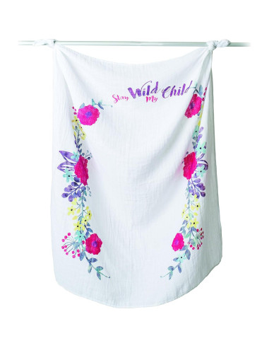 Manta de Muselina y Tarjetas de Hitos Lulujo 101.6 cm