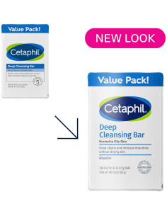 Jabón Limpiador Profundo Cetaphil - Paquete de 3 para Piel Sensible 2