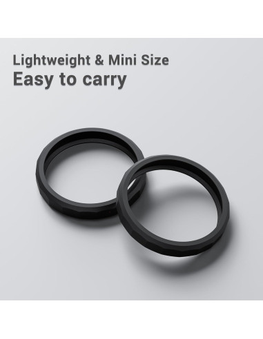 Anillo Protector de Lente de Silicona JJC LRR-AC 2Pcs para DJI Osmo Action