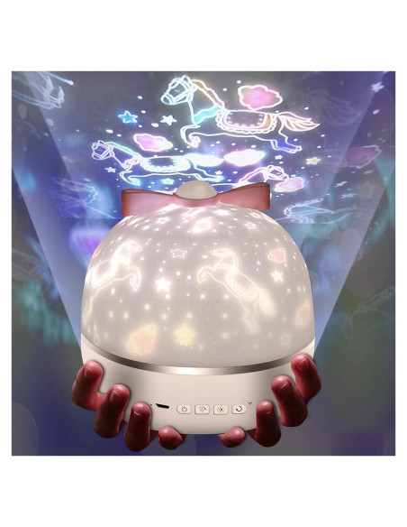 Proyector de Cielo Estrellado Micacorn LED 360 Multicolor