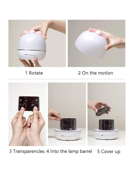 Proyector de Cielo Estrellado Micacorn LED 360 Multicolor