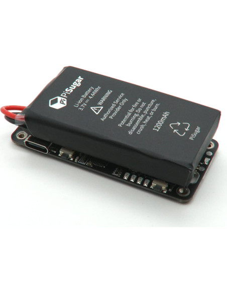 Placa de Gestión de Energía PiSugar 3 1200mAh para Raspberry Pi