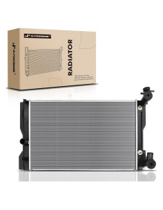 Radiador de Refrigerante A-Premium para Toyota y Pontiac 1.8L