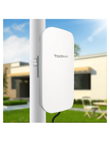 Extensor de WiFi Exterior TODAAIR AC1200 Doble Banda 320m