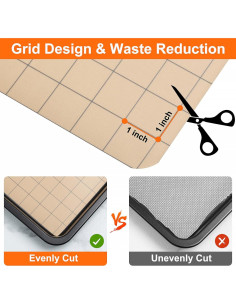 Rollo de Tapete de Silicona Antideslizante Angadona 1.6m Beige 2