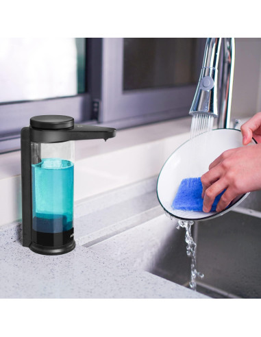 Dispensador Automático de Jabón AIKE AK1335 500ml Negro