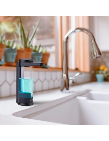Dispensador Automático de Jabón AIKE AK1335 500ml Negro