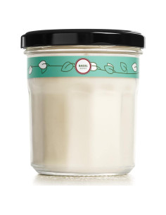 Vela Perfumada de Soja Mrs. Meyer's 204g Albahaca