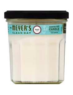 Vela Perfumada de Soja Mrs. Meyer's 204g Albahaca 2