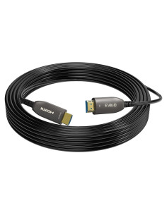Cable HDMI de fibra óptica EVAIO 8K 9.14m 48Gbps eARC