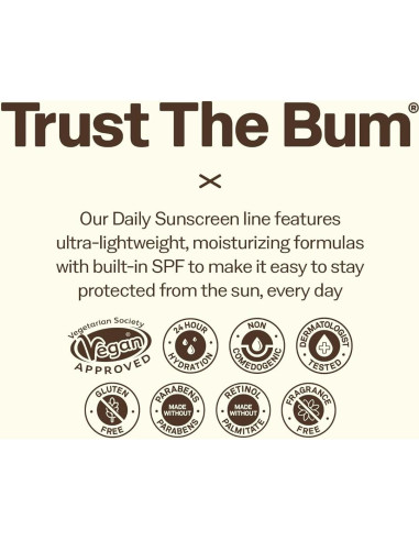 Loción Solar Facial Sun Bum Daily SPF 50 - 48.2 g