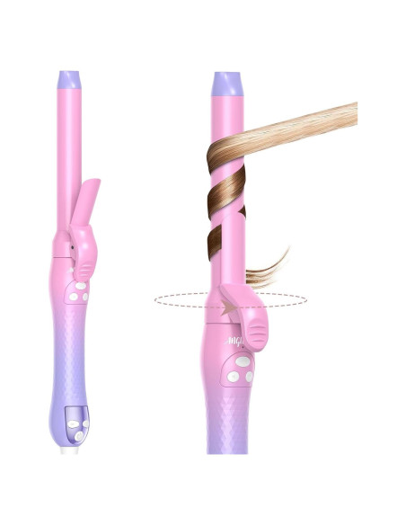 Plancha de Rizar Rotativa ANGILALA SM-C650-25 6 Temperaturas Plancha de Rizar Rotativa ANGILALA SM-C650-25 6 Temperaturas