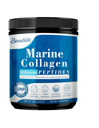 Péptidos de colágeno marino Beautide 349g con Vitamina C