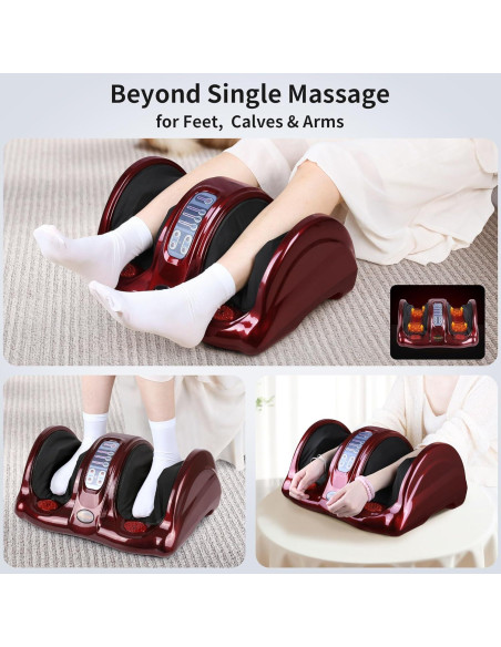Masajeador de pies Shiatsu con calor HuadaTongcheng 6822HT