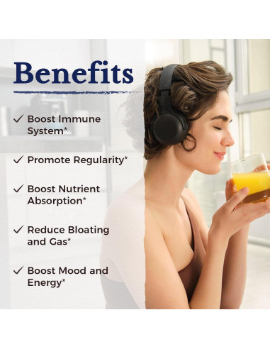 Vitalitown Probioticos + Prebioticos 60 Mil Millones 60 Capsulas