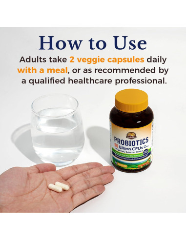 Vitalitown Probioticos + Prebioticos 60 Mil Millones 60 Capsulas