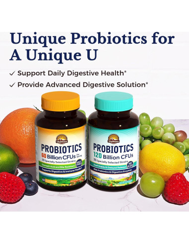 Vitalitown Probioticos + Prebioticos 60 Mil Millones 60 Capsulas