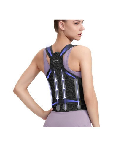 Corrector de Postura Ajustable Huge Hill - Soporte Espalda Mediano