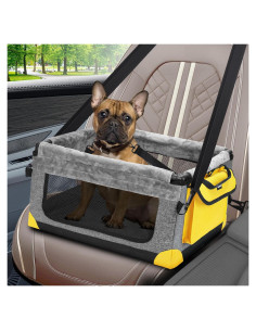 Asiento de Coche Plegable para Perros Siyan 46x40x25cm hasta 9kg