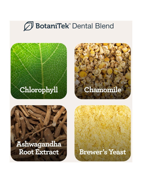 Kradle Dental Chews para Perros - 75 Masticables Suaves