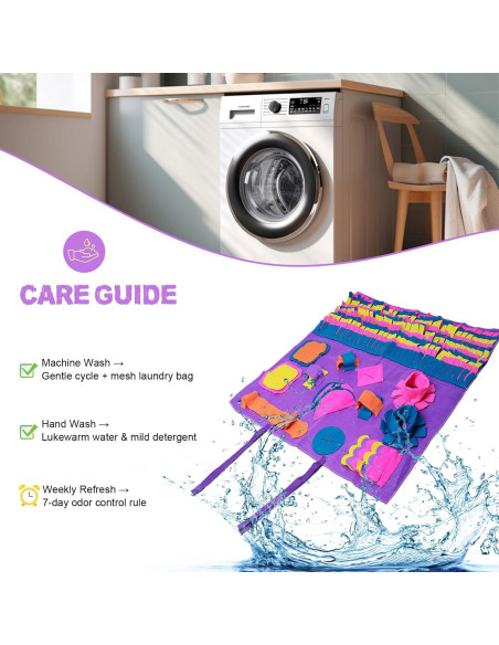 Alfombra Snuffle 35x35 cm PJDH para Perros y Gatos