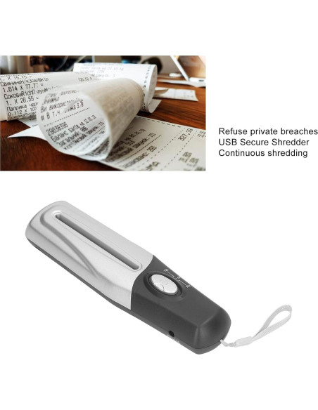 Cortadora de Papel Eléctrica Luqeeg 4mm USB A4 A6