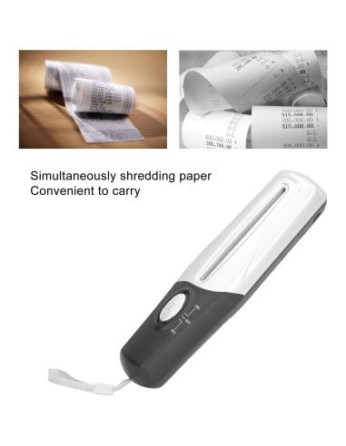 Cortadora de Papel Eléctrica Luqeeg 4mm USB A4 A6