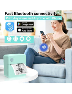 Impresora Térmica de Etiquetas Vawense D3 Bluetooth 12-50mm 2