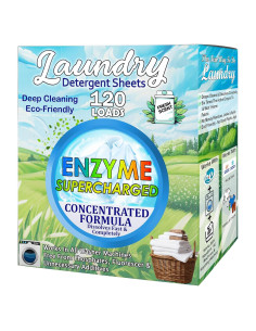 Hojas de Detergente Ecológicas 120 Lavados 5 STAR - Aroma Fresco