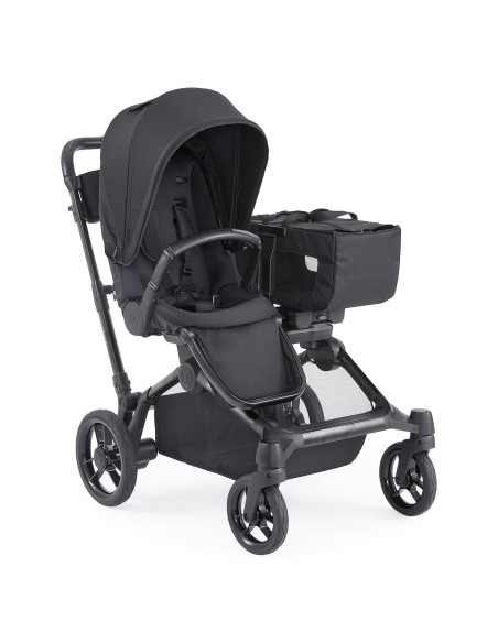 Carrito de bebé Contours Element convertible doble negro