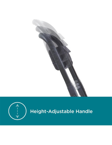 Carrito de bebé Contours Element convertible doble negro