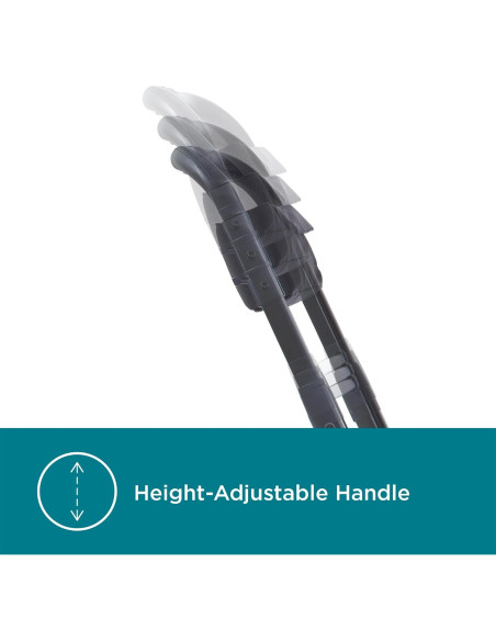 Carrito de bebé Contours Element convertible doble negro