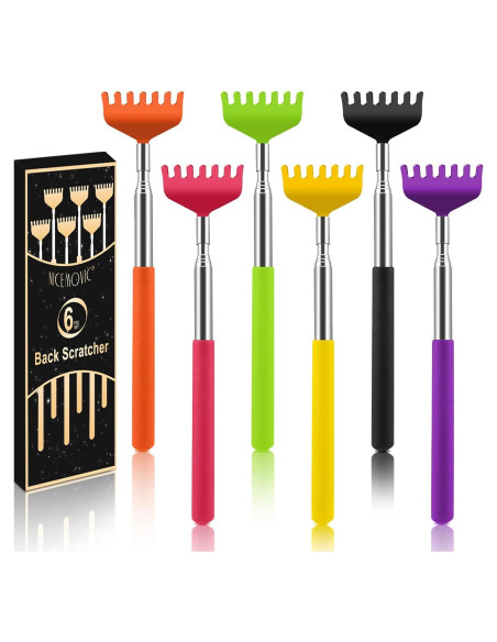 Rasca Espaldas Extensible NICEMOVIC 6 Colores 20-68 cm