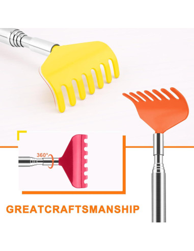 Rasca Espaldas Extensible NICEMOVIC 6 Colores 20-68 cm