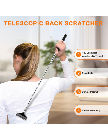 Rasca Espaldas Extensible NICEMOVIC 6 Colores 20-68 cm