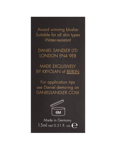Blush Líquido Waterproof Daniel Sandler Cherub 22.68g