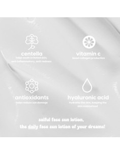 Kara Beauty Loción Solar Facial SPF 50+ Hidratante 48.2g 2