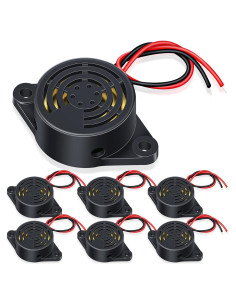 Zumbador Electrónico Activo Geiserailie 6 Pcs 95 dB 12V