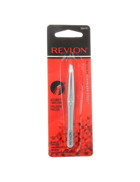 Pinzas de Acero Inoxidable Revlon Precisas - Paquete de 2