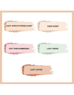 Polvo Fijador ILISYA Marfil Claro 8g Acabado Mate Impermeable 2