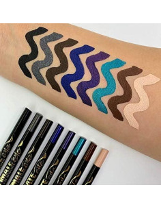 Delineador retráctil L.A. Girl GP322, color carbón, 4.54g 2