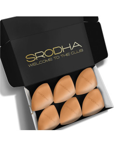 Juego de 6 Esponjas de Maquillaje SRODHA - Mezcla Perfecta 2