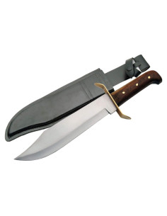 Cuchillo de Caza Bowie SZCO 38.1 cm Acero Inoxidable con Funda