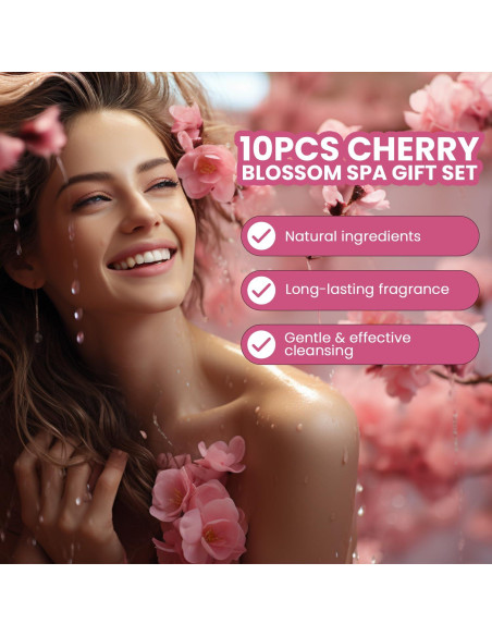 Set de Regalo de Spa Green Canyon Cherry Blossom 1.45kg