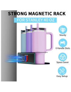 Organizador Magnético de Botellas Nardo Visgo para Stanley 30 y 40 oz 2