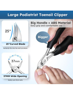 Cortauñas Profesional Jovareneo para Uñas Gruesas y Encarnadas 2