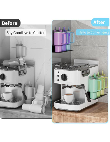 Organizador Magnético de Botellas Nardo Visgo para Stanley 30 y 40 oz