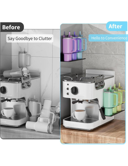 Organizador Magnético de Botellas Nardo Visgo para Stanley 30 y 40 oz Organizador Magnético de Botellas Nardo Visgo para Stanley 30 y 40 oz